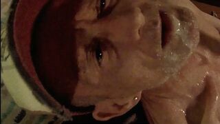 Florian and Cédric each Cum twice in my Mouth, I finish with a beautiful Anal Orgasm using a Dildo