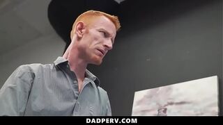 Stepdaddy Showing His Young Stepson Who's the Boss at Home - Dadperv