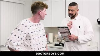 Virgin Straight Twink Threesome With Two Gay Doctors - Max Lorde, Jesse Zeppelin, Marco Napoli