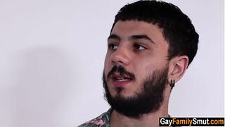 Step son barebacks muscular gay step daddy | gay taboo