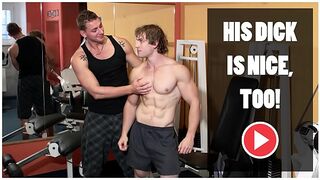 GAYWIRE - Bareback Sex and Big Muscles In A Public Gym