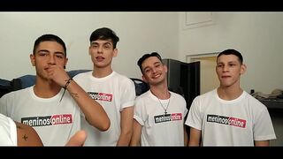 Behind the scenes - Matteo & Felipinho & Igor Bellucci & Guilherme Machado & Biel Araújo - (Bareback) - Staff: Recruits
