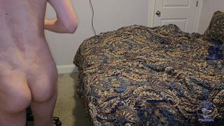 Behind The Hay Daddy Stepbro Is Teasing Ass Like Tantaly Doll