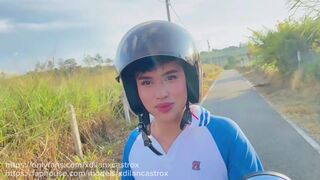 CRUISING FUCKING BEAUTIFUL YOUNG MAN IN PUBLIC ON THE ROAD I CUM INSIDE HIS ASS GAY CREAMPIE