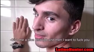 Tight Latin asshole fucked bareback - LatinoHunter.com