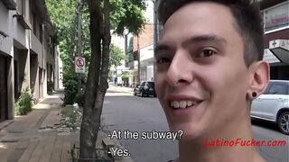 Teen Latin Boy Hired To Fuck An Old Man for Money