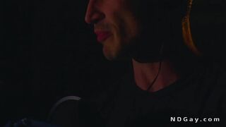 Famous gay podcaster hosts and anal fucks his young fan