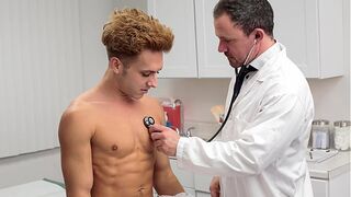 Doctor Is Ready to Administer His Special Protein Dost to Her Patient - Doctorblows