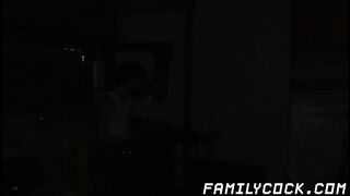 Redneck stepdad bare fucks his cute young stepson