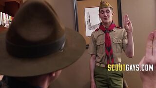 Twink Scout Nathan Promises To Be Obedient