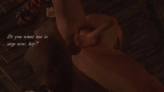 Nord twink gets taught lesson by Dunmer criminal