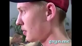 Twink gets a big dong in face hole