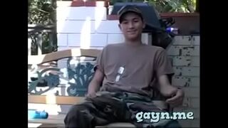 Homo twink has an agonorgasmos