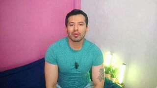 Delivery driver allows his young assistant to give him oral sex and inside