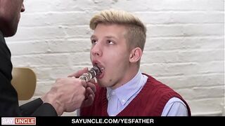- Religious Boy Gets Hole Punished By Priest With Huge Cock