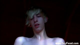 Naked men The man doesn't seem to have done anything wrong AND it is