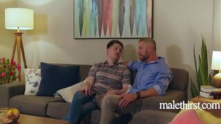 Age Gap Anxieties Sorted With Barebacking Session - Jay Tee, Greg Dixxon | MaleThirst