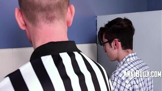 Barebacking In The Bathroom With The Boss - Brody Kayman, Dovin Rece