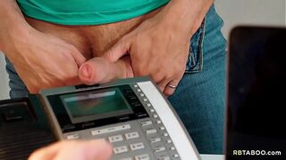 Steprbto visiting and fucking at work - Ryan Jordan, Johnny Ford