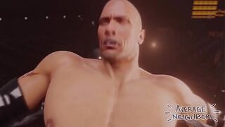 John Cena & the Rock animation
