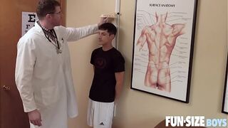 FunSizeBoys - Hung doctor fucks tiny patient bareback during physical
