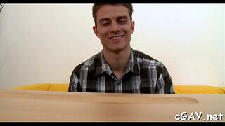 Glazy facial ejaculation for man