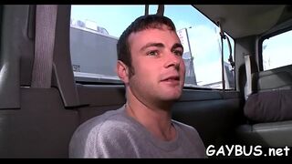 Blindfolded for a homo engulfing