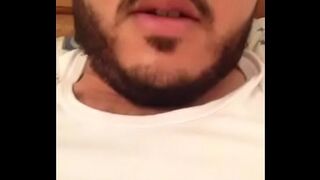 Guy showing his dick on camera