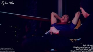 Asian Superman edged to oblivion by a twink