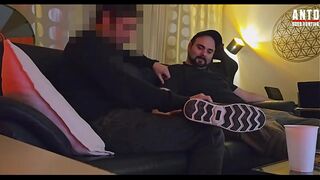 Straight Married Neighbor Comes Over for the 3rd time