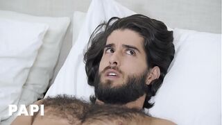 Sexy Diego Sans Finally Drops His Pants & Lets Cazden Hunter Give Him A Blowjob & Spread His Ass - PAPI