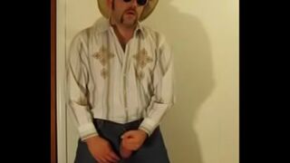 cowboy enjoying