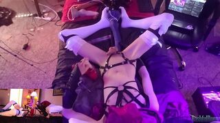 Halloween Twink Stretches Depths Again For the Fuck Machine [STREAM HIGHLIGHTS]