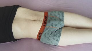 Horny Guy Cums Without Touching Cock - Hands Free Cum