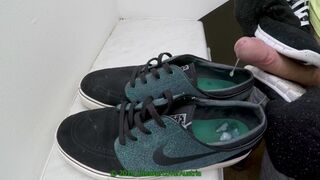 3 Cumshots in Nike Stefan Janoski