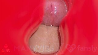 Horny Precum Straight Edge Cock Block Leaking Dangling Close Up Cock Twink Shorties
