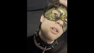 Ulysse like to be fed by my dick