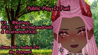 Femboy Gives You Head In A Public Park! (Erotic Audio)