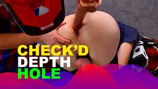 Football player in Mxhelmet fucked me deep with a dildo