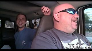 Lusty homosexual seduction for dude