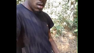 Black man masturbating multiple times