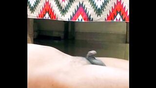 Tiny clitty femboy twink exercising and show off sexy body and clitty on webcam part 1