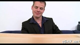 Ribald homo sex with hunks