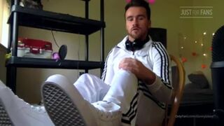 Fuck boy fucks fleshlight in tracksuit