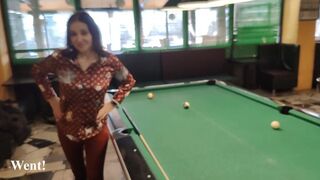 Big creampie leaks out of my stepmom's pussy after hard fucking in the village