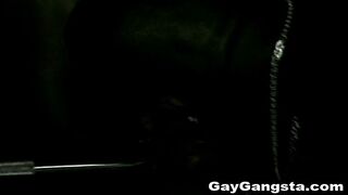 Awesome Black Gays Fucking in Gym