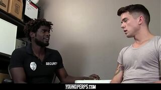 Black Cop Fucked Teen Boy As Punishment