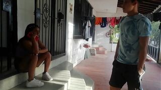MY HORNY NEIGHBOR FUCKS ME WHEN HIS WIFE IS AWAY