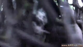 Nude black male military guys gay Taking the recruits on their first