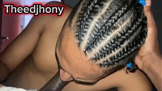 He woke up his friend with a breastfeed then I ate without pain